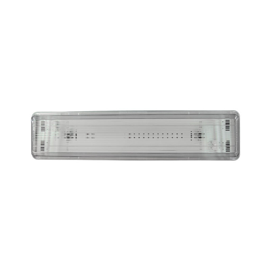 Artefacto estanco con acrílico para tubo TLD 2x18W - AI7204