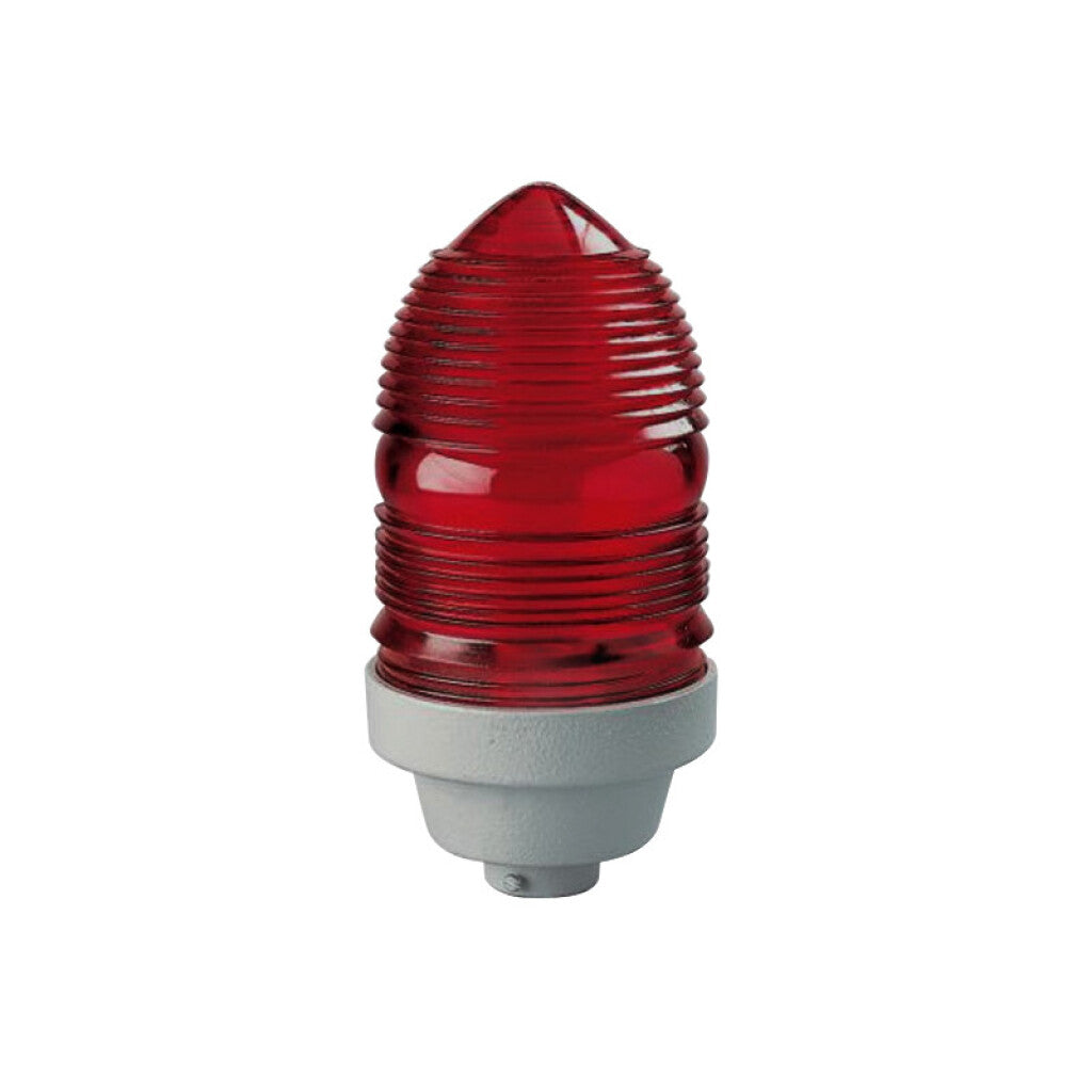 Baliza de señalización rojo apta p/exterior 60W -TRAMONTINA - TE0030