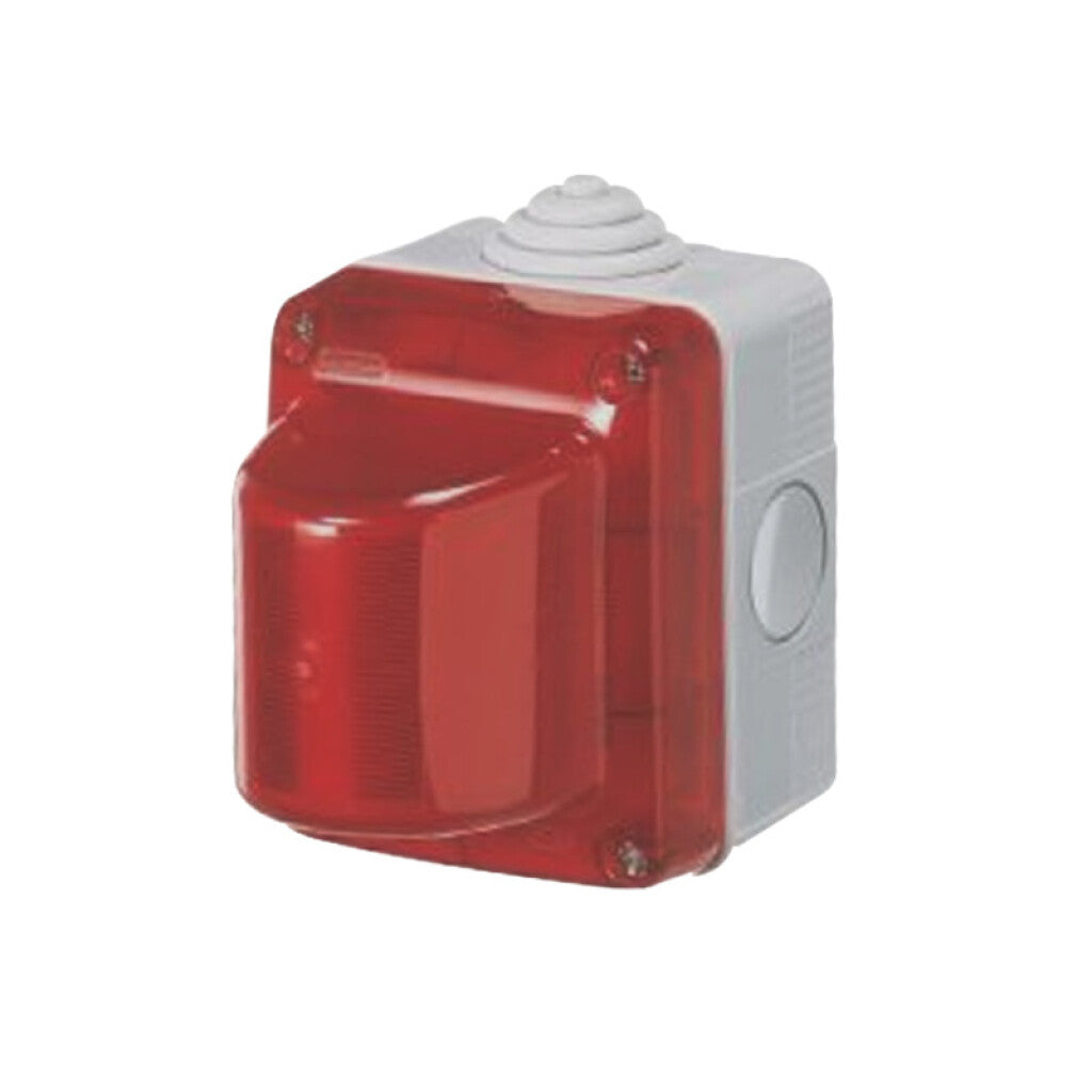 Baliza exterior de color rojo E14 15W - GC7415