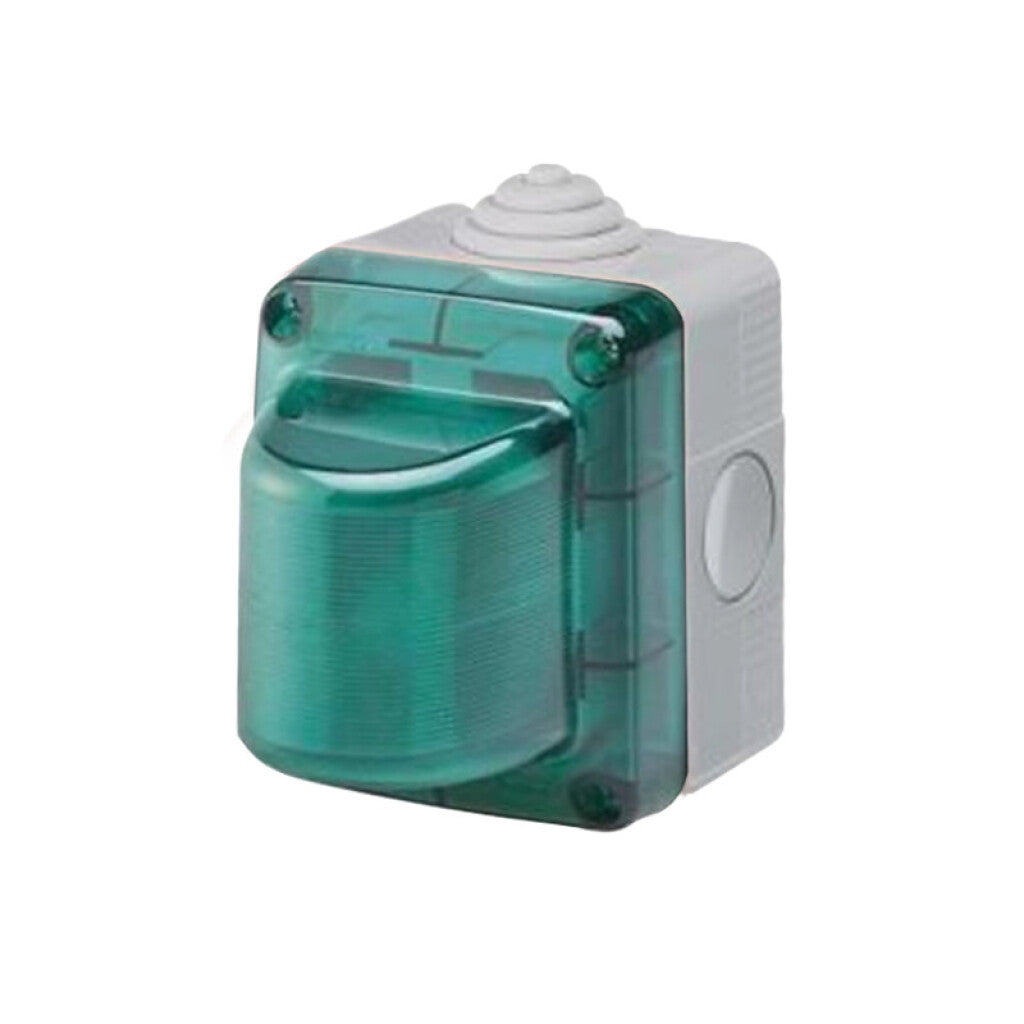 Baliza exterior de color verde E14 15W - GC7416