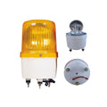Baliza giratoria amar. c/ y s/ sonido 10x16cm-220V - CF4105