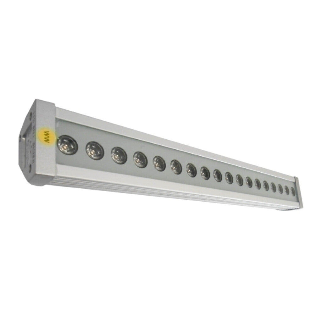 Bañador lineal LED 18P 20W 976lm cálido 10° IP65 - TP0310