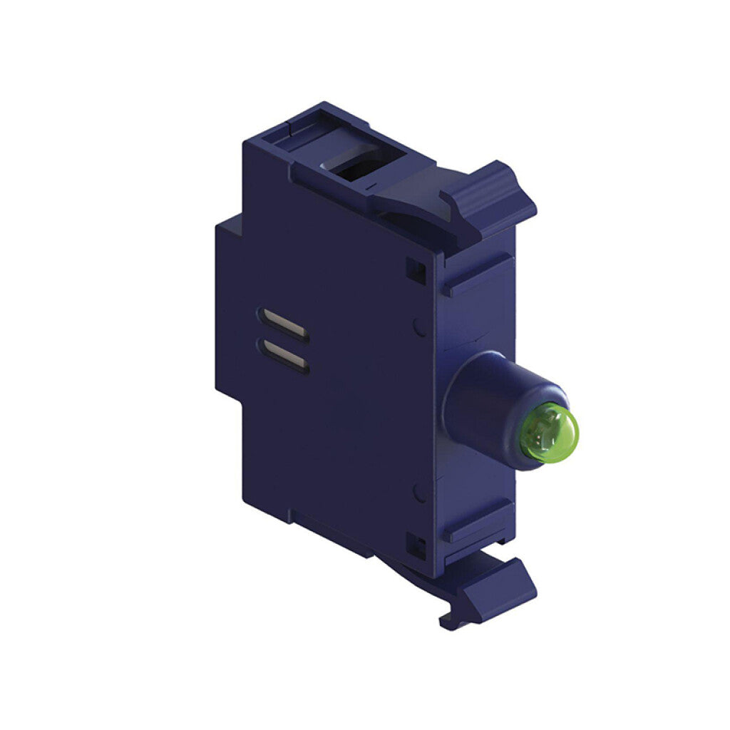 Block contacto led 24VAC-DC verde, CSW-BIDLF-2E26 - WE5832X