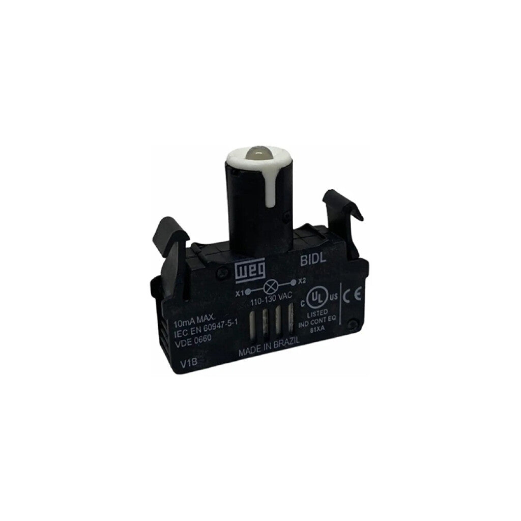 BLOCK P/PILOTO 110V C/LED INCOLORO - WE5840