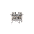 Borne de paso para riel 4mm² gris BPN - ZO5010