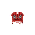Borne de paso para riel 4mm² rojo BPN - ZO5014