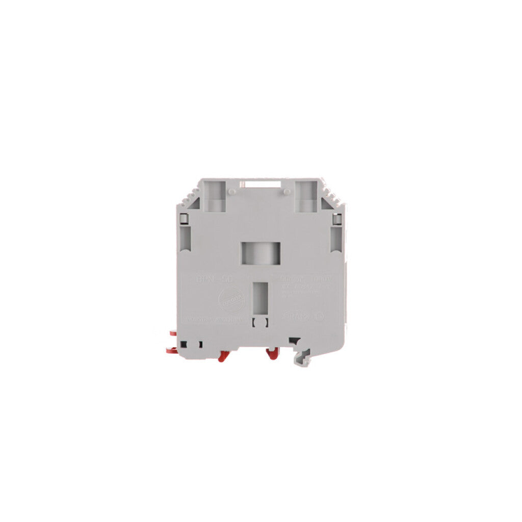 Borne de paso para riel 50mm² gris BPN - ZO5036