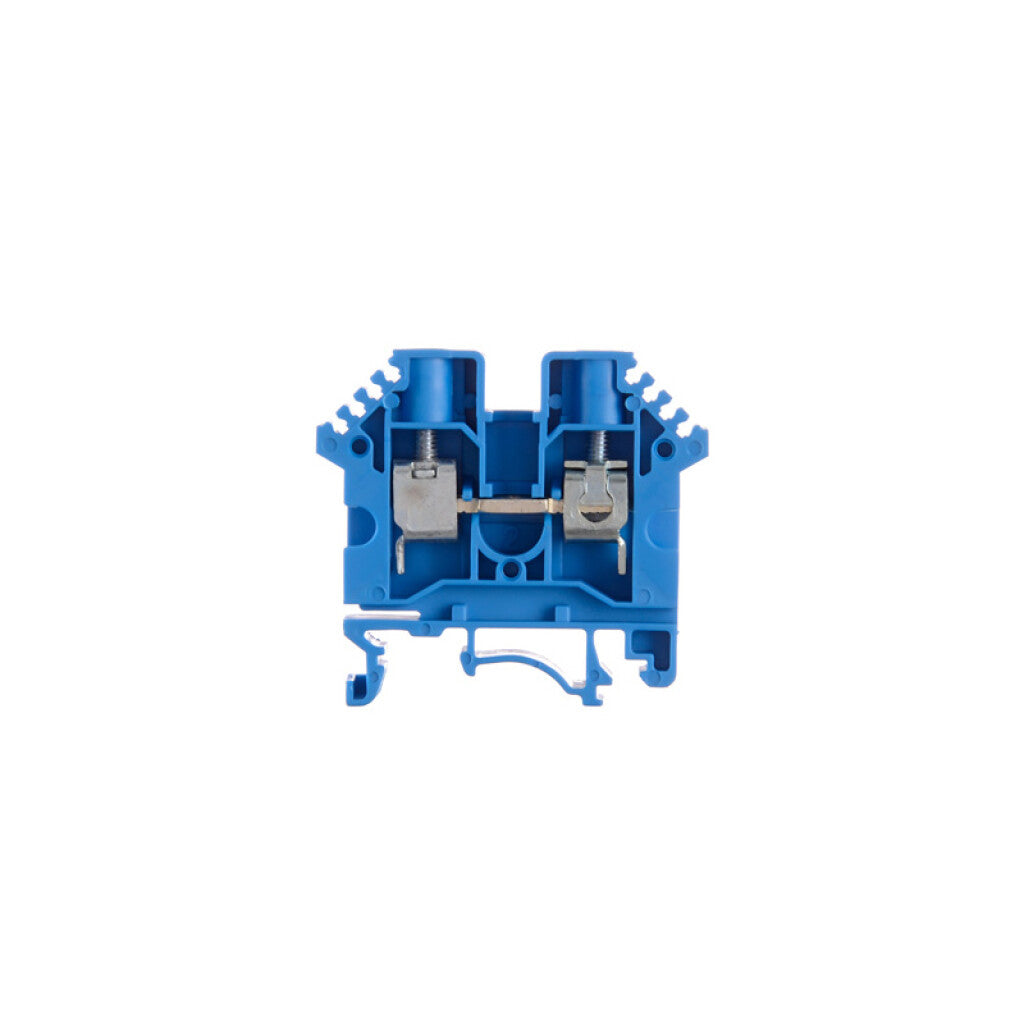 Borne de paso para riel 6mm² azul BPN - ZO5023