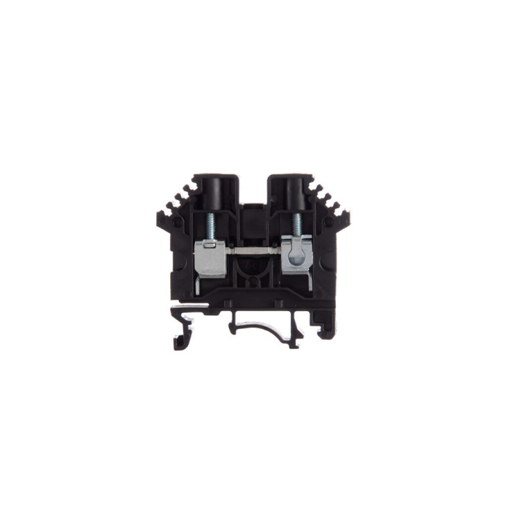 Borne de paso para riel 6mm² negro BPN - ZO5025