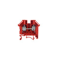 Borne de paso para riel 6mm² rojo BPN - ZO5024