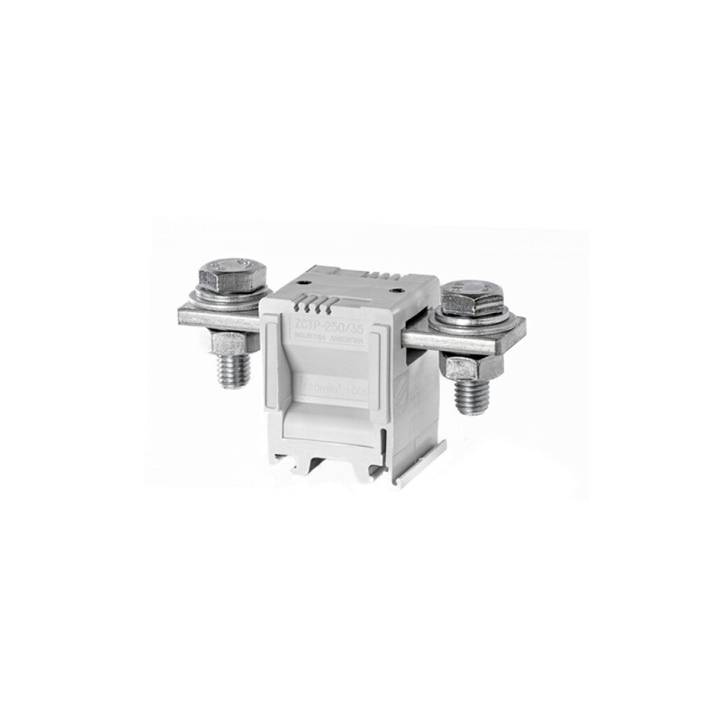 Borne de potencia gris para riel 120mm² - ZO5325