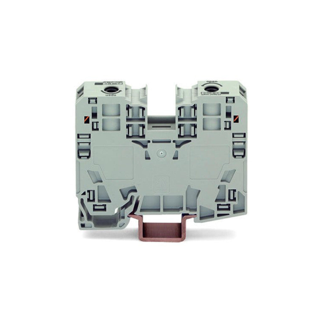 Borne de potencia p/riel aislado 6 a 35mm² gris - WG1001