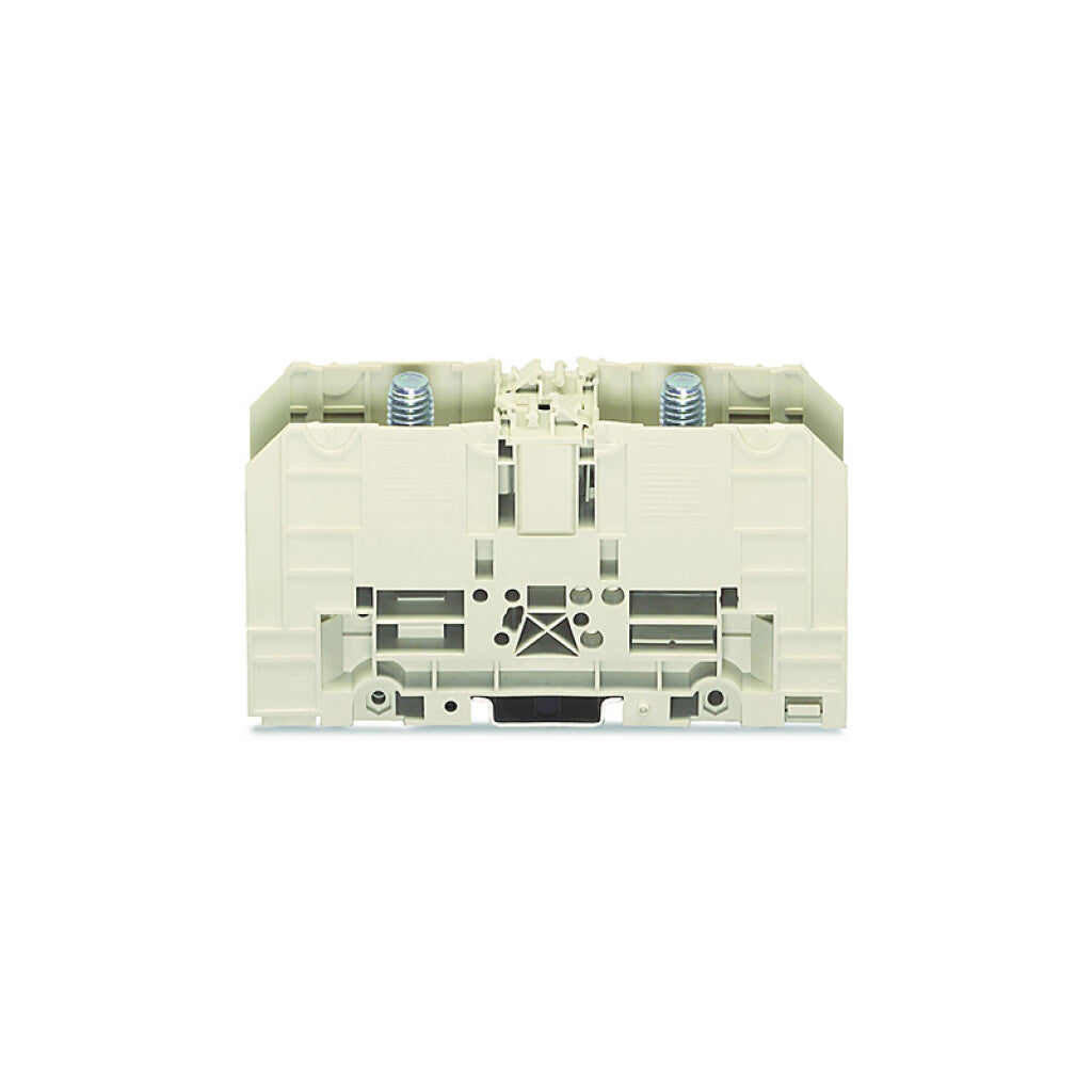 Borne de potencia p/riel aislado M10 gris - WG1301