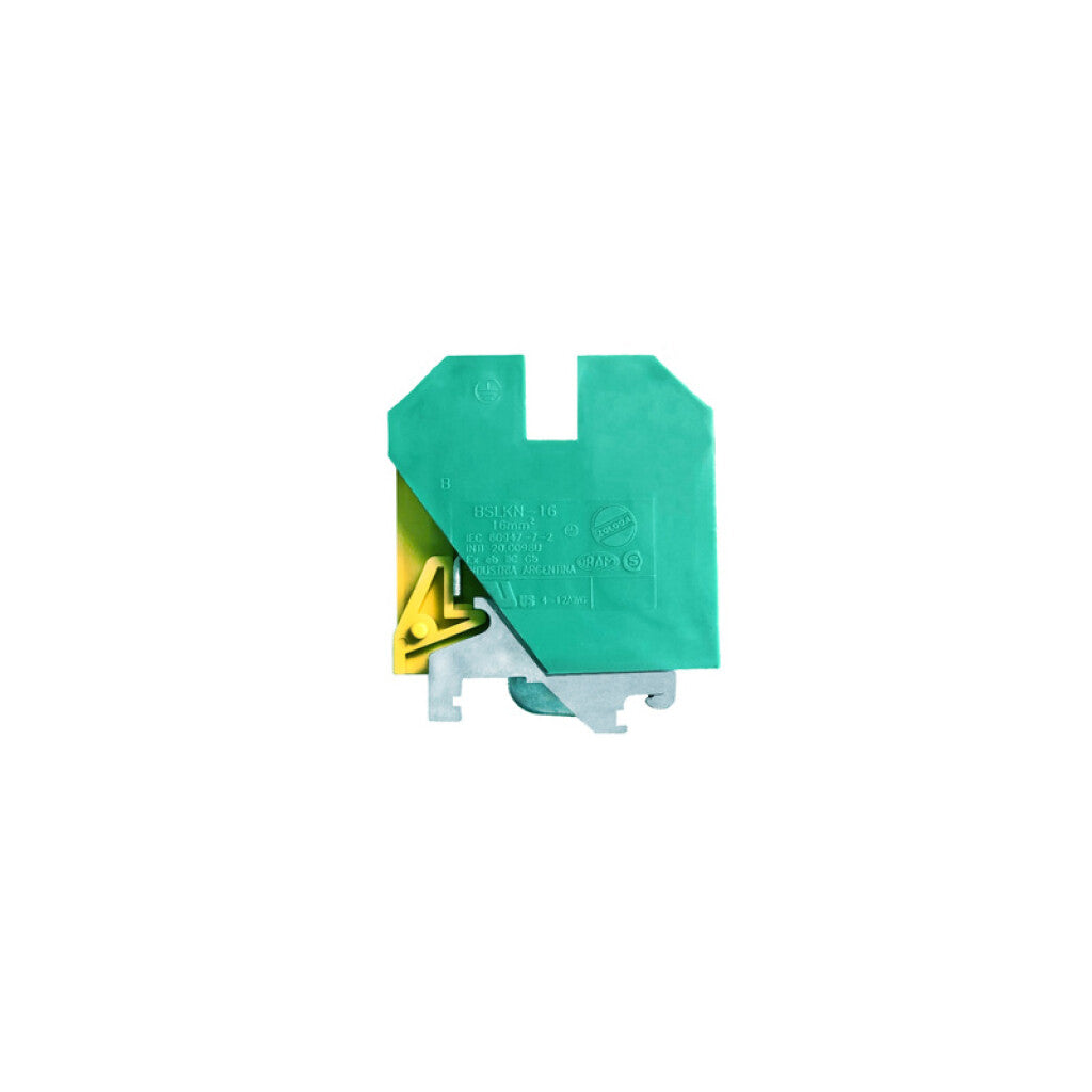 Borne de tierra para riel 16mm² BSLKN - ZO5054
