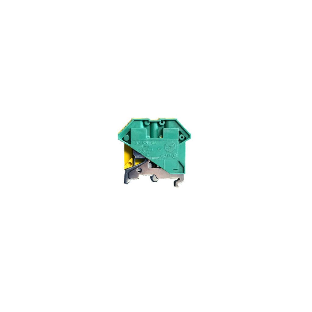 Borne de tierra para riel 6mm² BSLKN - ZO5051