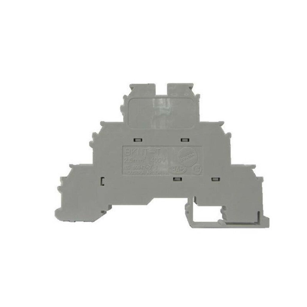 Borne de triple piso para riel 2,5mm² BTN-2,5/A - ZO5007