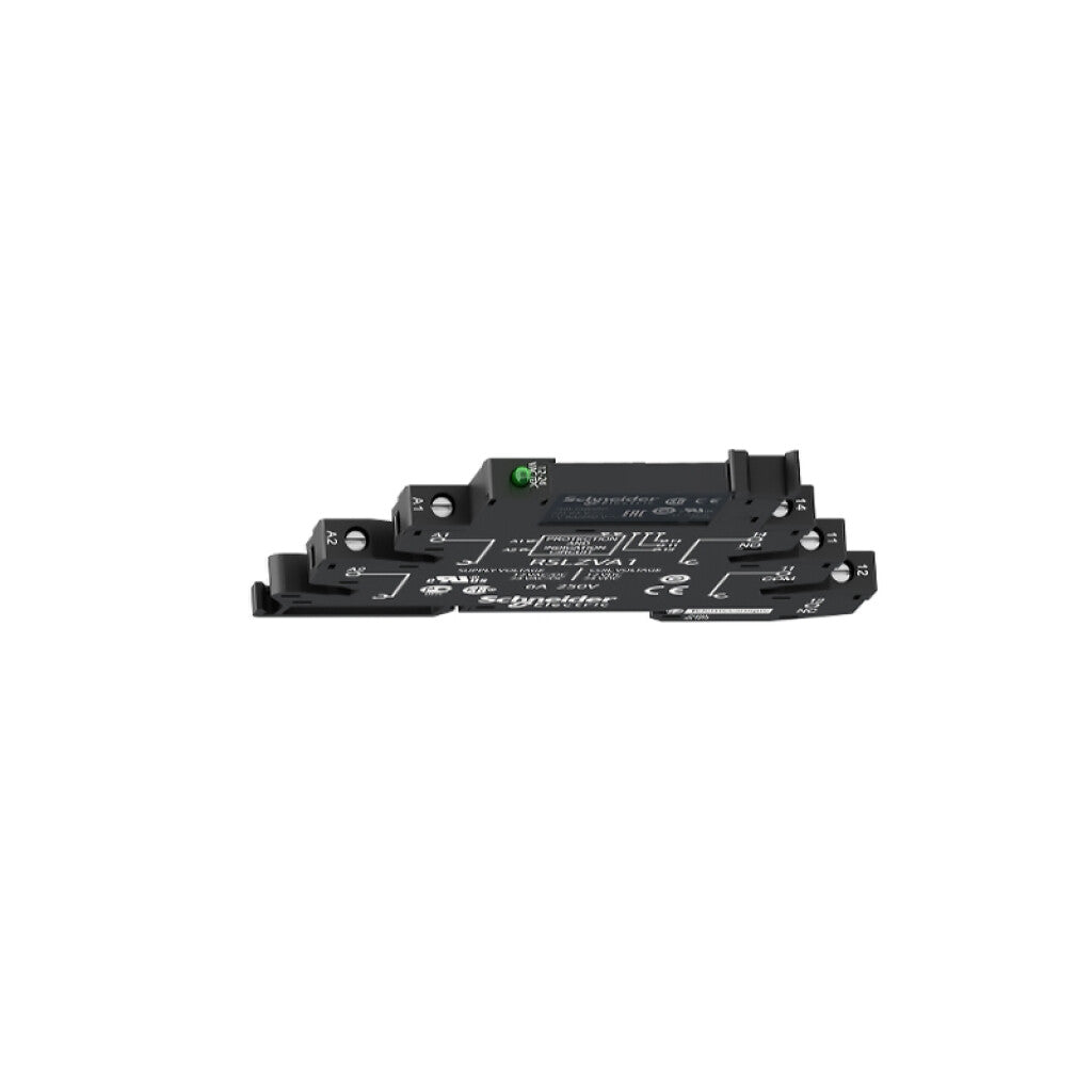 Borne relé c/zócalo led 6A 24V ac/dc - TL3410