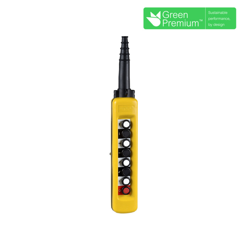 Botonera colgante amarilla con 8 pulsadores IP65 - TL5964