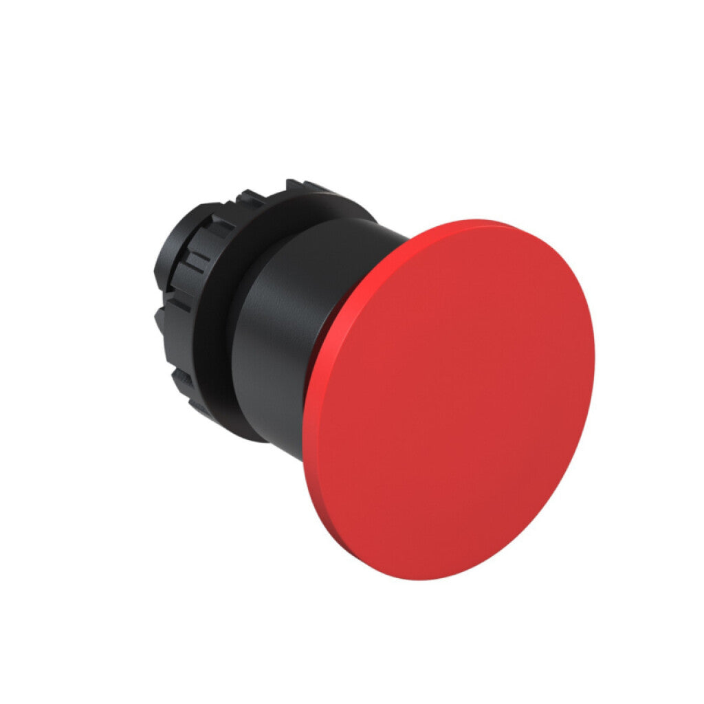 Cabezal hongo c/botón pulsador rojo Ø40mm², BC1 - WE5020