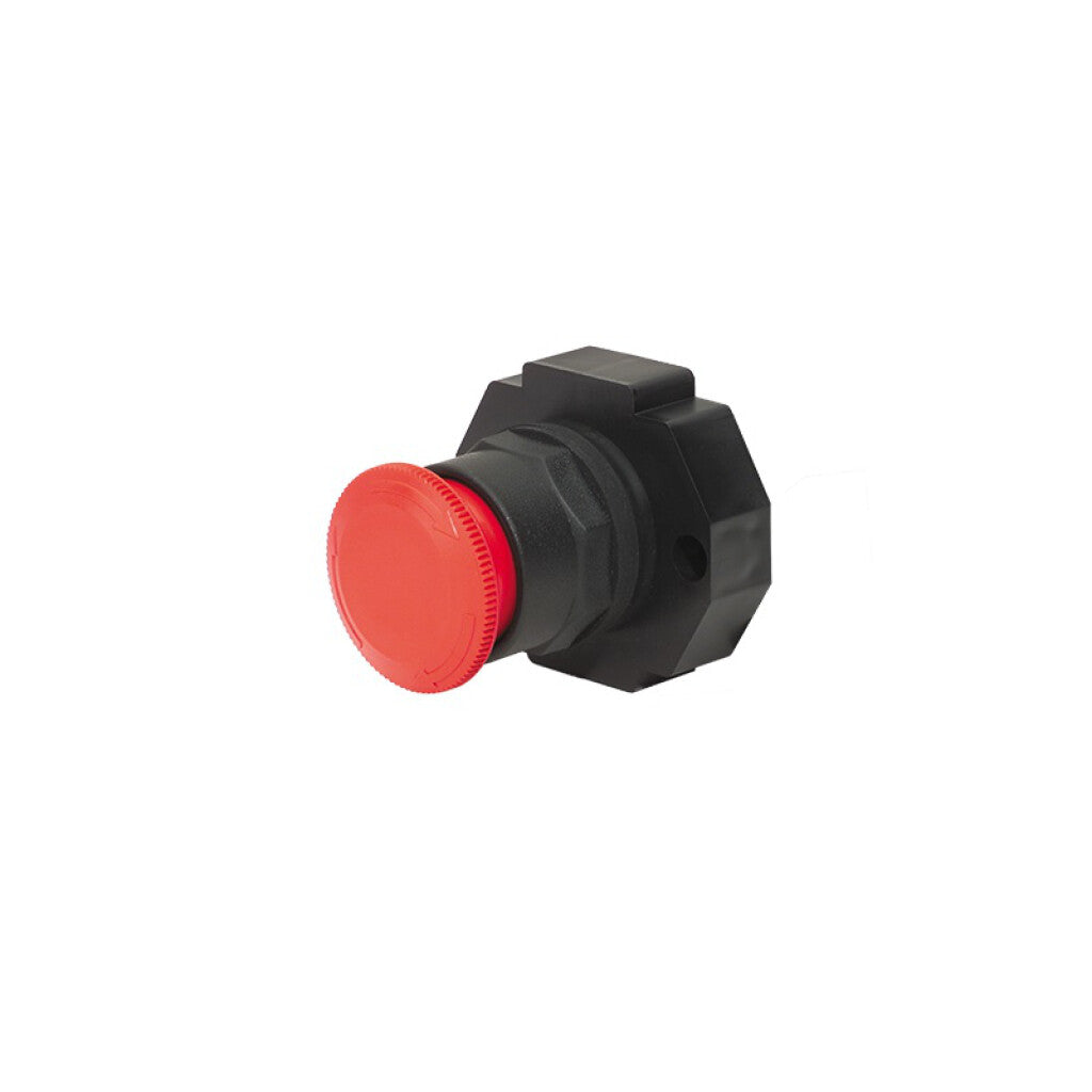 Cabezal hongo luminoso rojo 40mm² IP66, BCI1 - WE5071