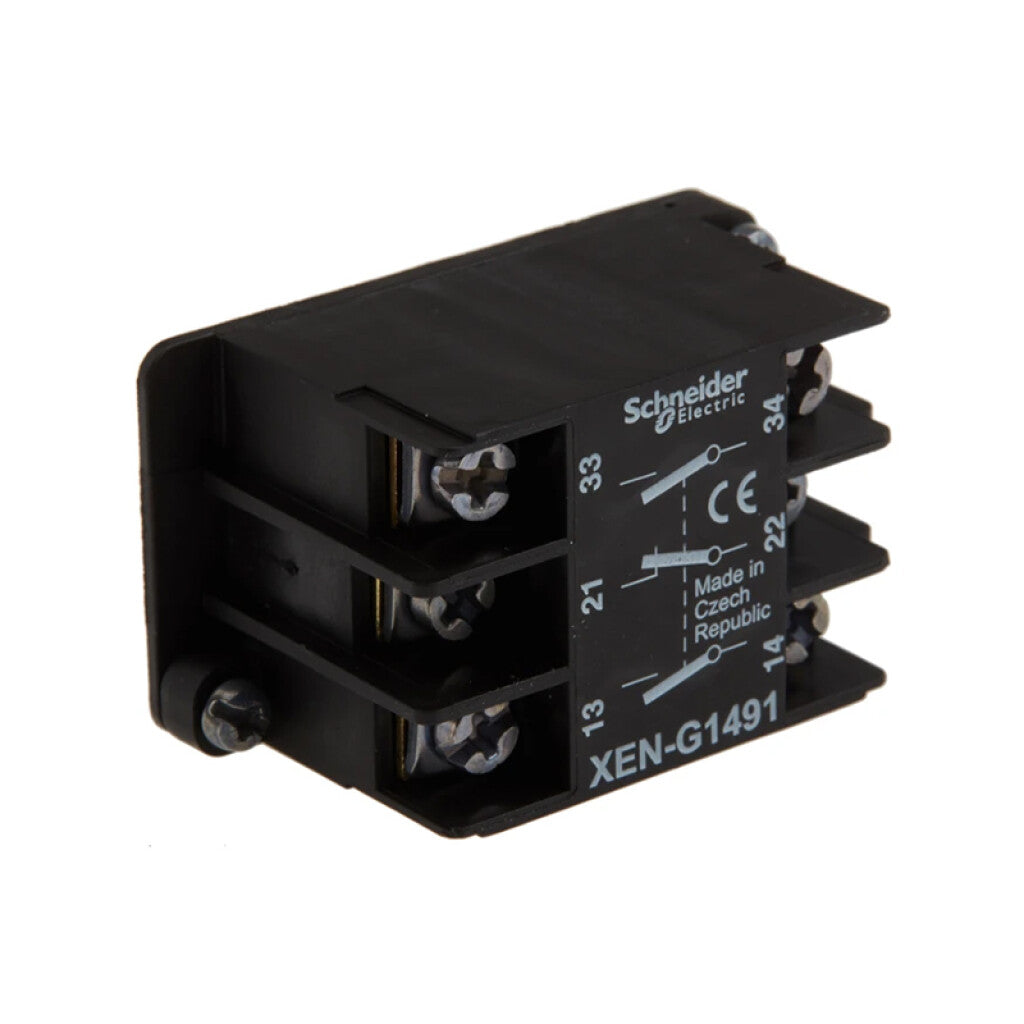 Cabezal pulsador verde IP65 Ø22mm p/caja XACA - TL5973