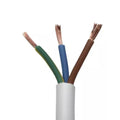Cable bajo goma blanco 3x1mm² c/ T - Rollo 100 mt. - N06129