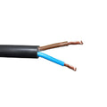 Cable bajo goma negro 2x1mm² - Rollo 100 mts. - N06105