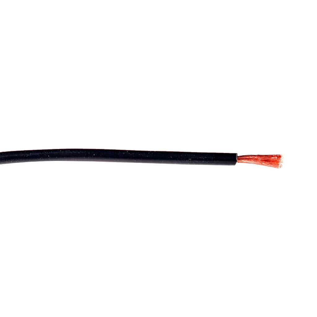 Cable de cobre flexible 2,5 mm² negro -Rollo 100mt - N03033