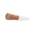 Cable de cobre flexible 3 mm² / 3 mm / 3mm blanco - L94344F