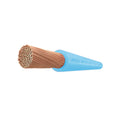 Cable de cobre flexible 3 mm² / 3 mm / 3mm celeste - L94345F