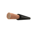 Cable de cobre flexible 3 mm² / 3 mm / 3mm negro - L94343F