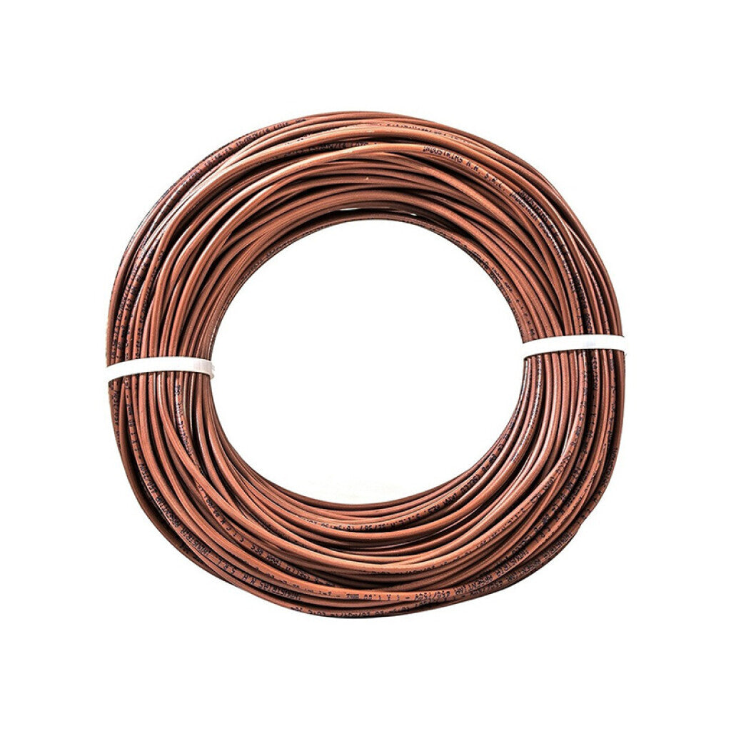 Cable de cobre marrón 10 mm² - rollo de 30 mts. - N03059R30