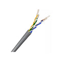 Cable de datos UTP CM categoría 6 4P gris - PS9010