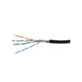 Cable de datos UTP CX Cat.6 4P negro para exterior - PS9014