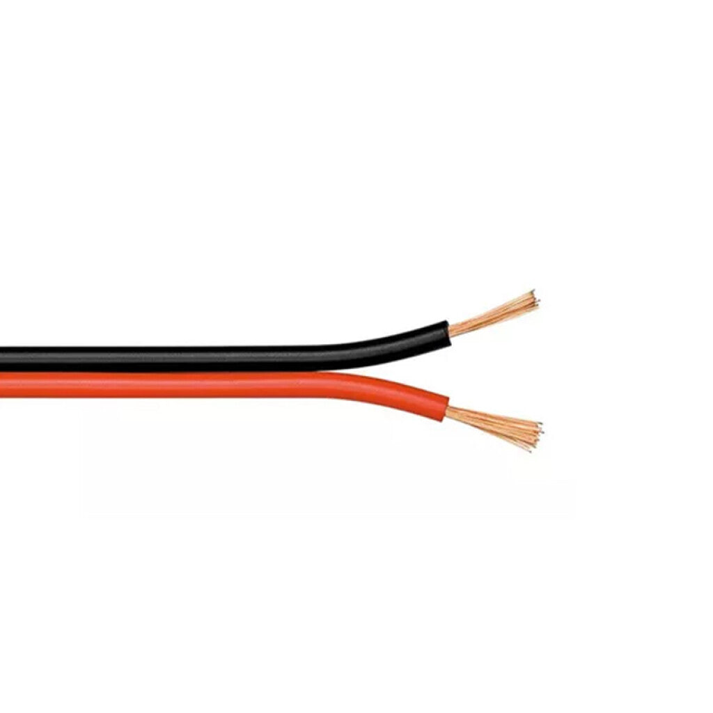 Cable gemelo bicolor de 2x1 mm rojo-negro - Lemu - L98206