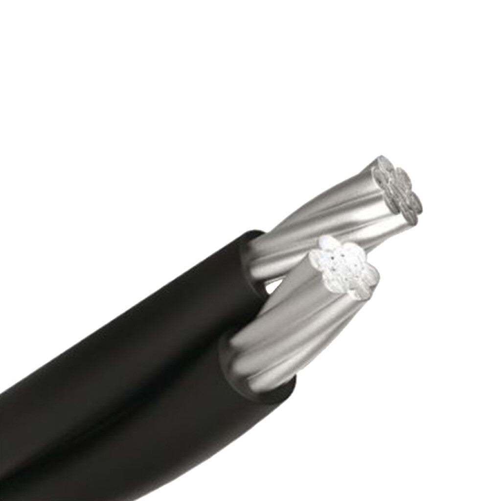 Cable preens. alum. XLPE negro 2x25mm² - Funsa - N11400