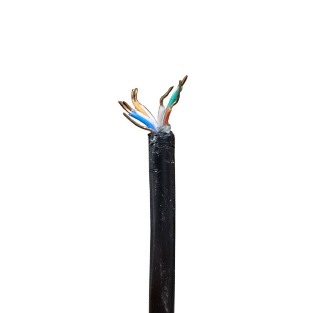 Cable telefónico de 4 pares negro intemperie - CB1204N