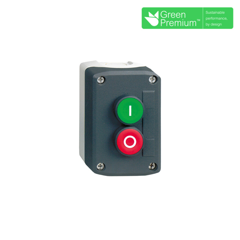 Caja c/2 pulsadores (I) - (O) 1NA + 1NC ø22mm - TL5915