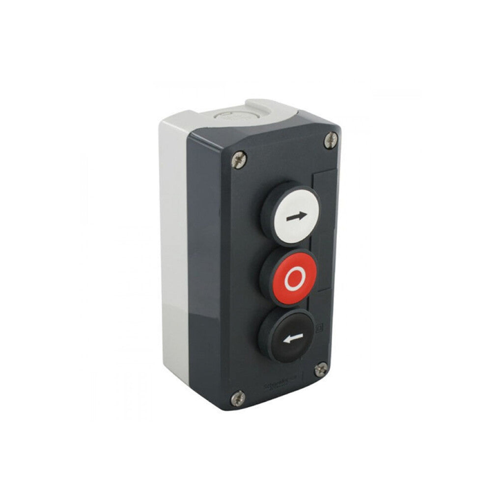 Caja c/3 puls. sube - pare "O" - baja ø22mm - TL5935