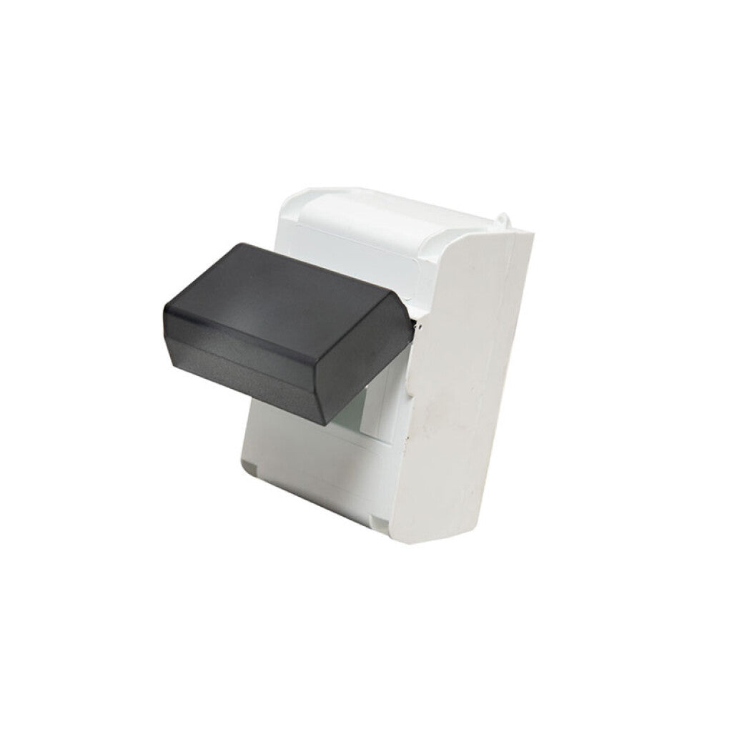 Caja central DIN cubre borne c/tapa 4 módulos IP30 - CO7436