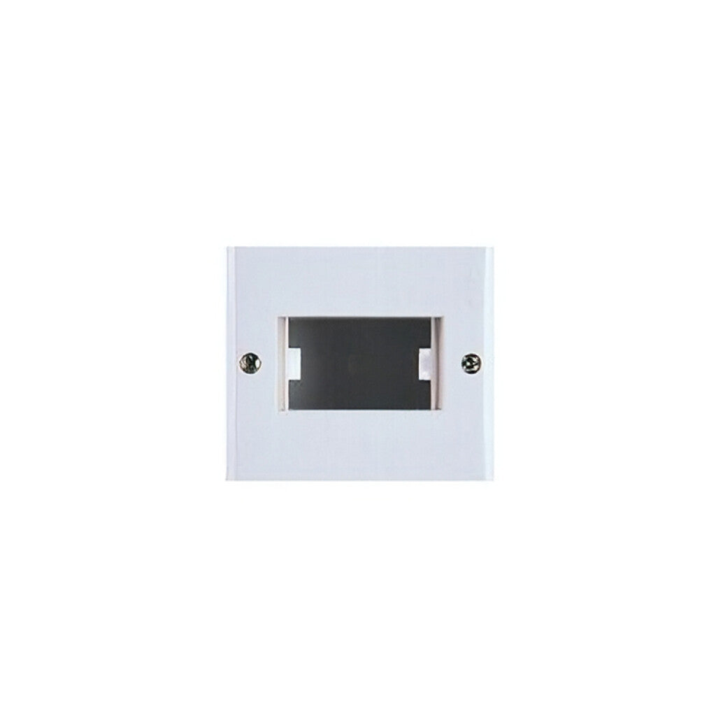 Caja de adosar de 1 módulo, color blanco puro Sica - SK3086