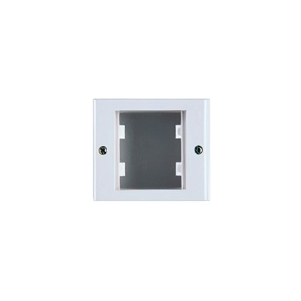 Caja de adosar de 2 módulos color blanco puro Sica - SK3088