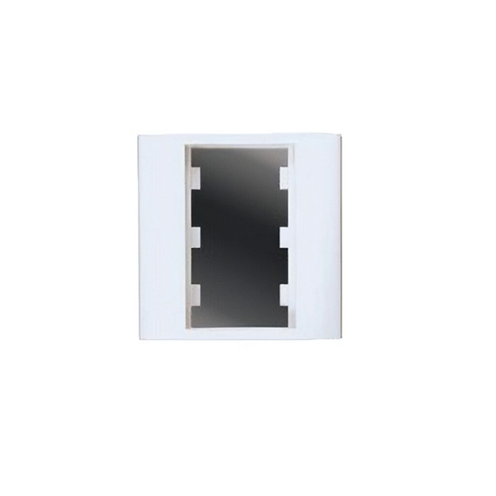 Caja de adosar de 3 módulos color blanco puro Sica - SK3089