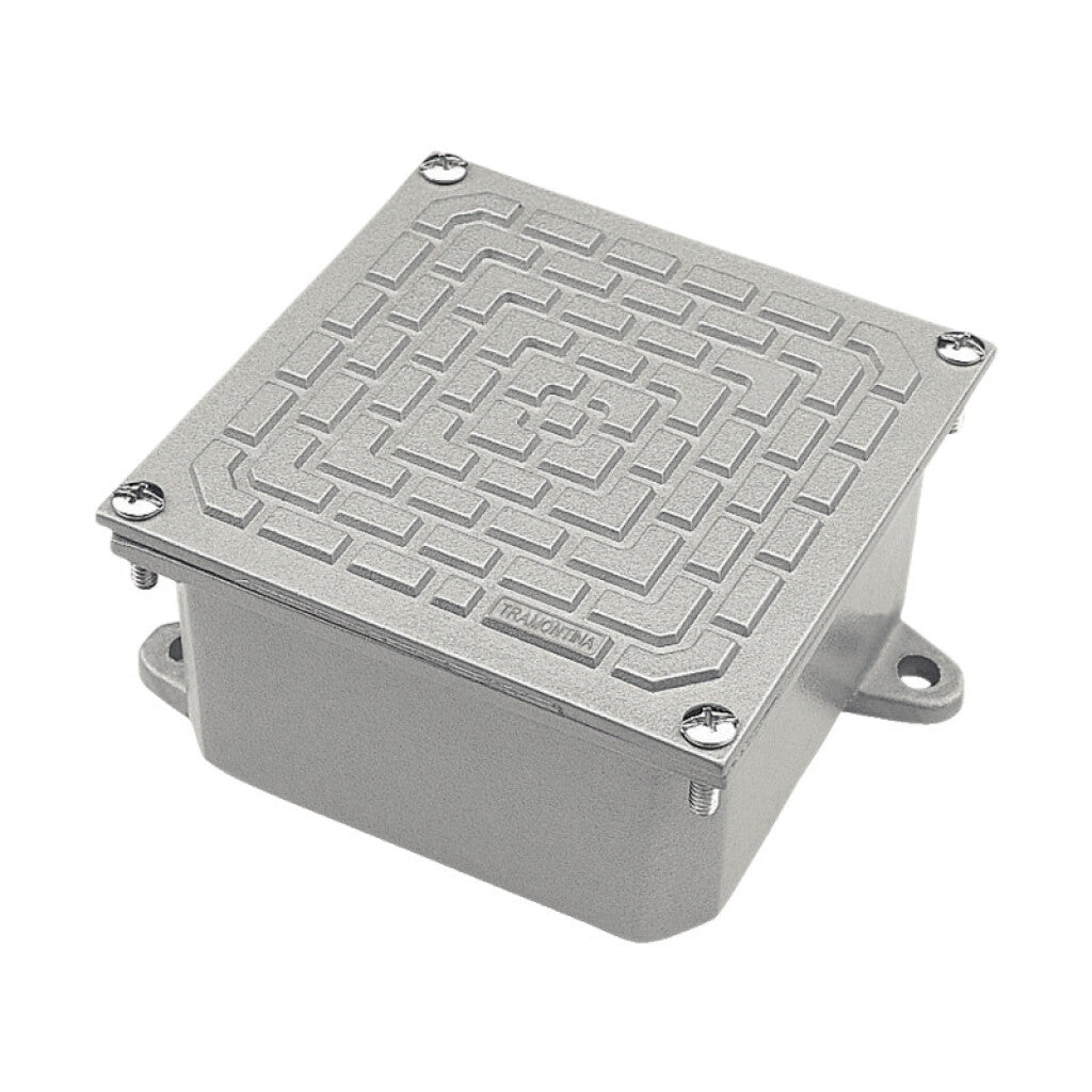 Caja de piso ciega con tapa 300 x 300 x 120mm -TRAMONTINA - TE9512