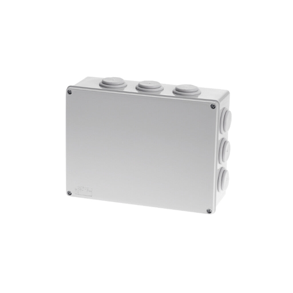 Caja estanca 12 salidas, adosar 240x190x90mm IP54 - GR7064