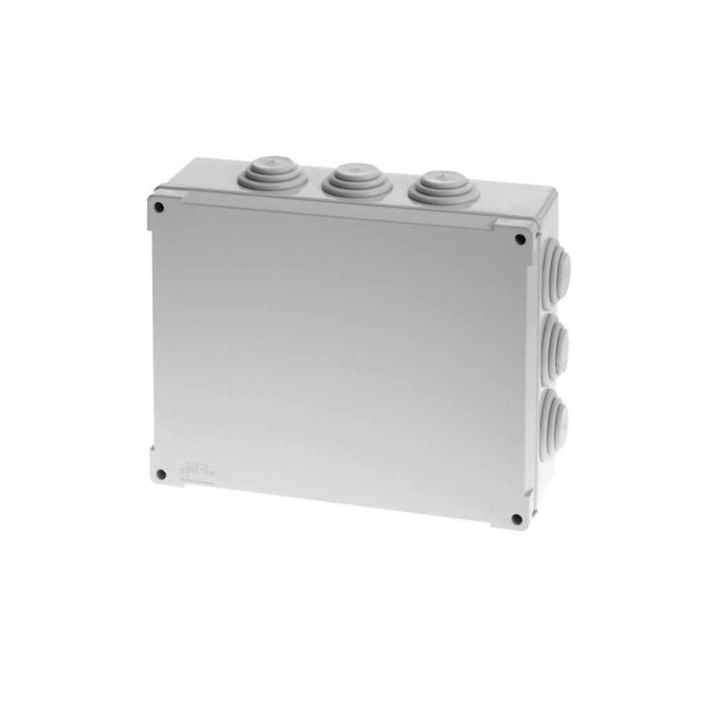 Caja estanca 12 salidas, adosar 310x240x100mm IP54 - GR7066