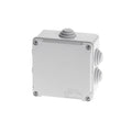Caja estanca 6 salidas de adosar 100x100x60mm IP54 - GR7054
