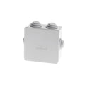 Caja estanca 6 salidas, de adosar, 83x83x43mm IP44 - GR7053