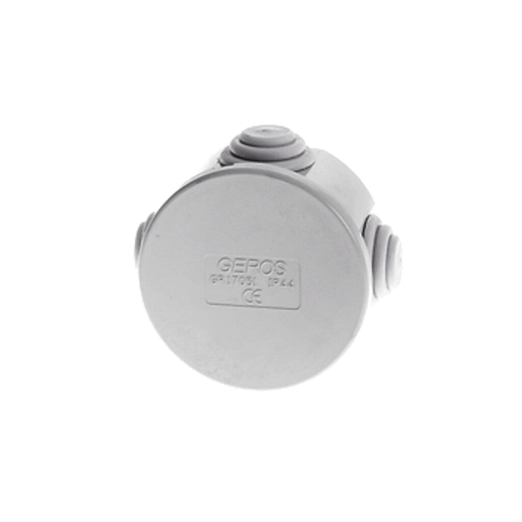 Caja estanca redonda 4 salidas adosar 68x40mm IP44 - GR7051