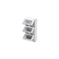 Caja estanco IP55 vertical 12 mód. (4x3 mód.) gris - GC7052